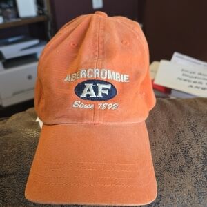 Vintage Abercrombie & Fitch Orange Cap
